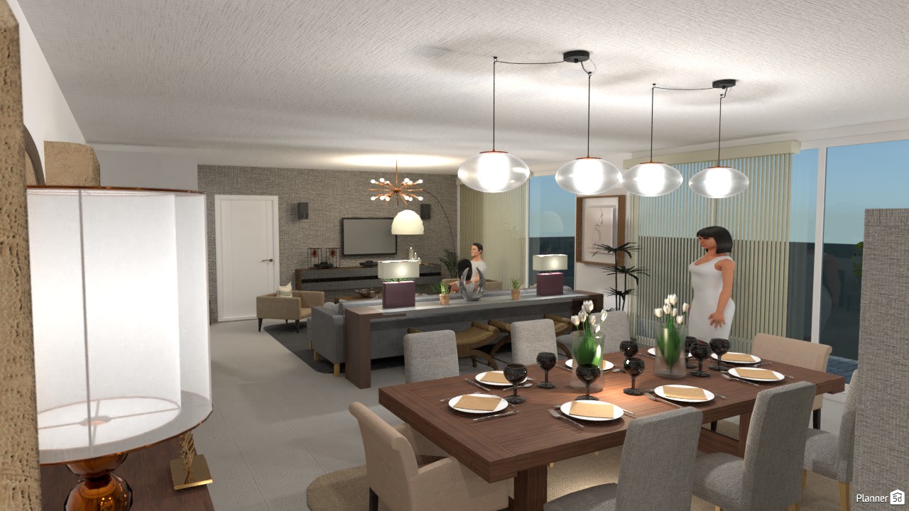 DISEÑO CRISTINA Y RICARDO #4453886 by Eugenia Cristina Boccanera-Domos Decoracion Holistica