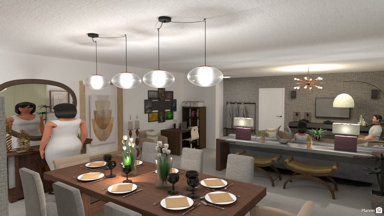 DISEÑO CRISTINA Y RICARDO #4453894 by Eugenia Cristina Boccanera-Domos Decoracion Holistica