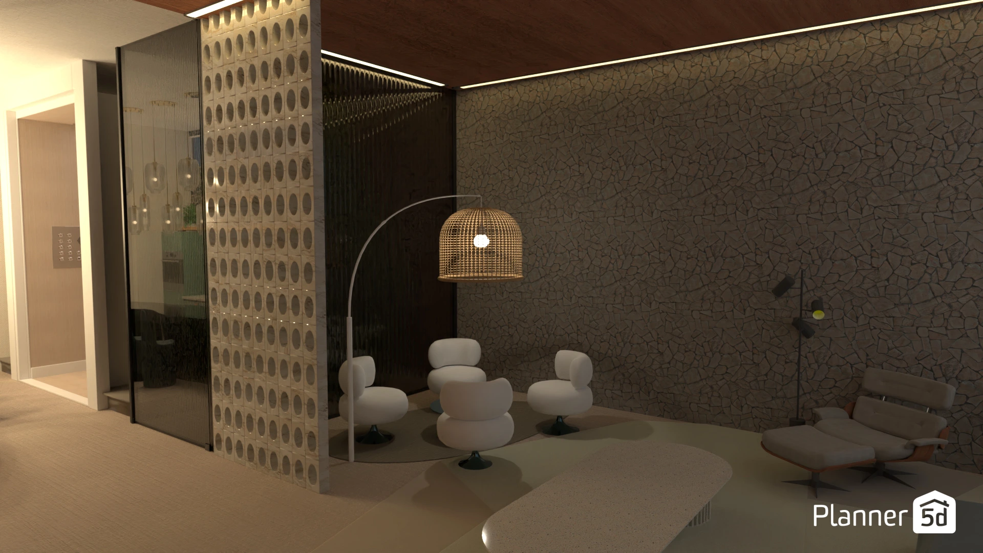 sala de star/jantar #135519 by Noival neto