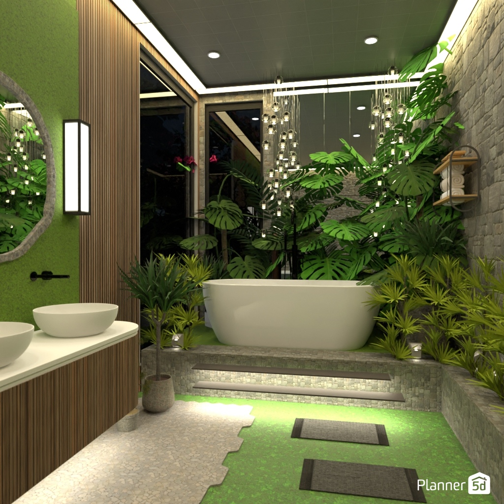 Natural bathroom #22090606 by Editors Choice