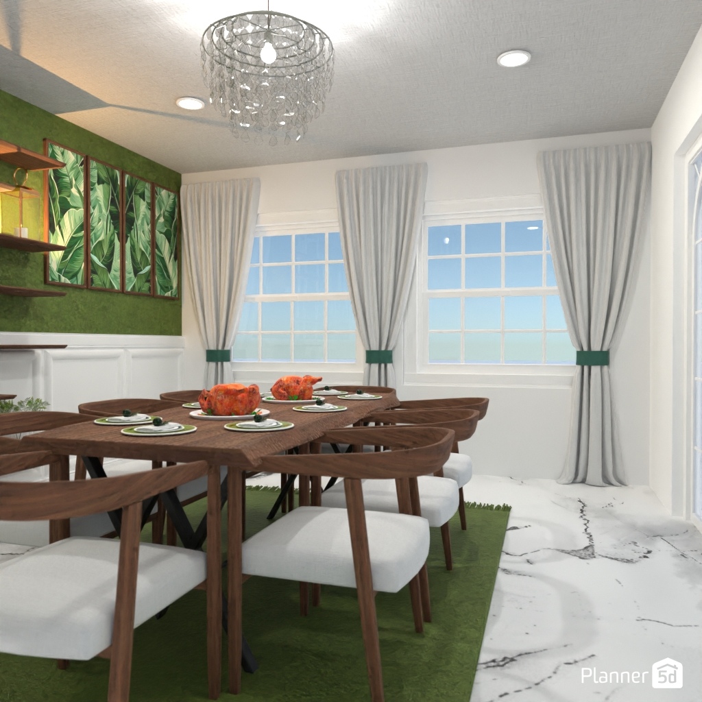 DB: Thanksgiving Day - room shell copy #23529206 by Editors Choice