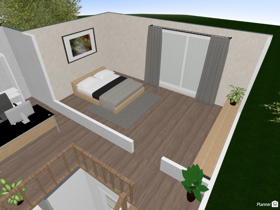 Two story house #23390098 by Elizabeth MacPherson