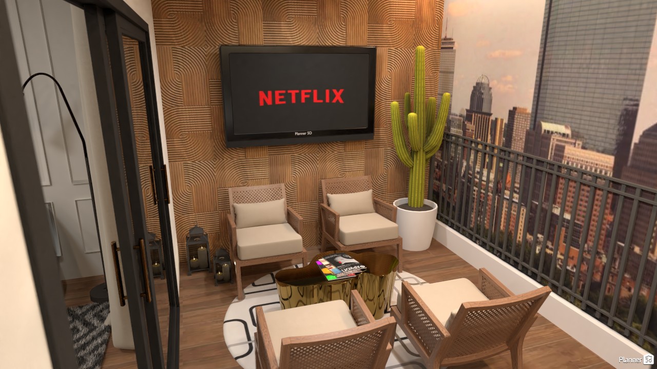 Varanda gourmet/gourmet balcony #5560841 by MG