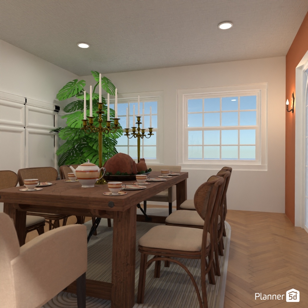 DB: Thanksgiving Day - room shell copy #23479711 by Editors Choice