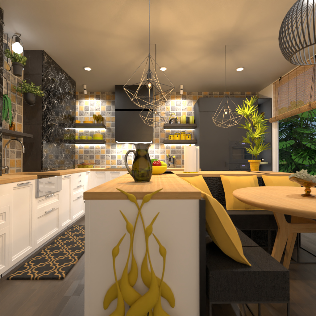 Sunny Kitchen #12539947 by Editors Choice