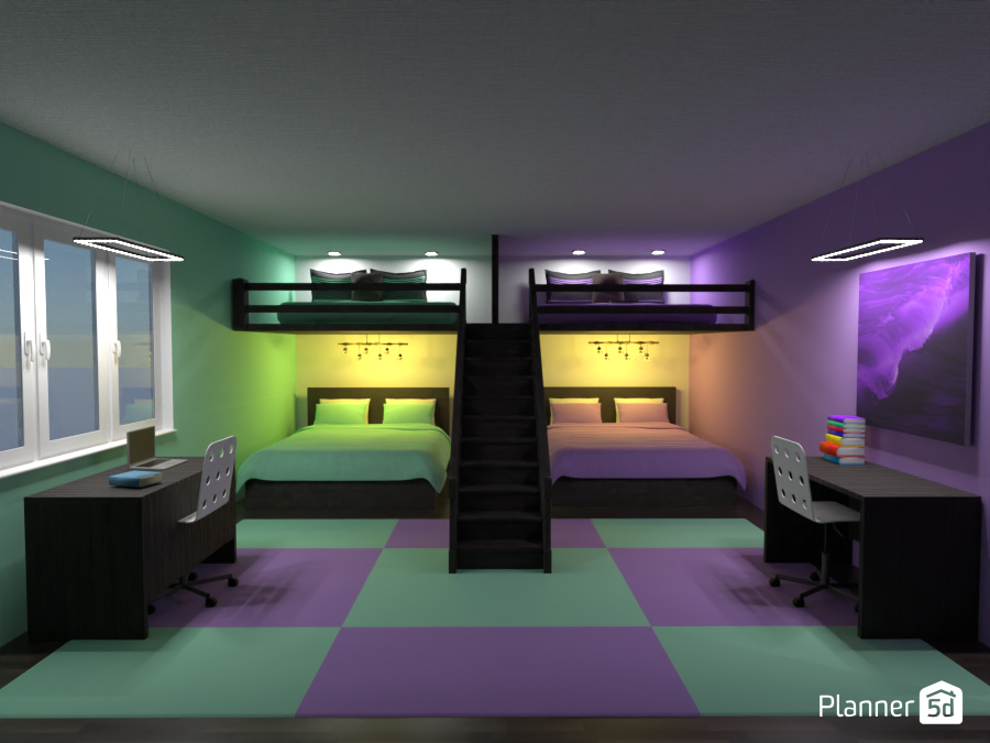 Loft room #10041324 by Ellen