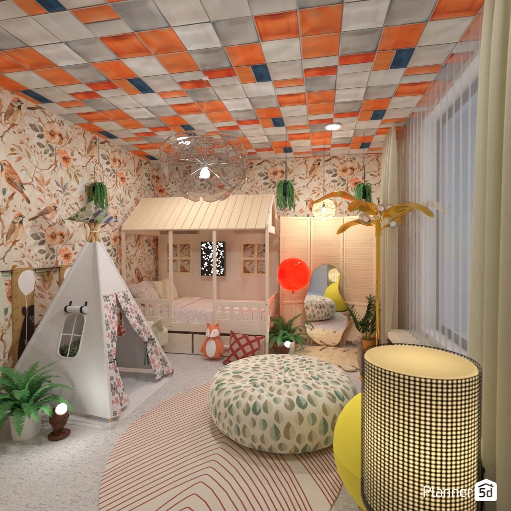 Jungle Bedroom #21766446 by Editors Choice