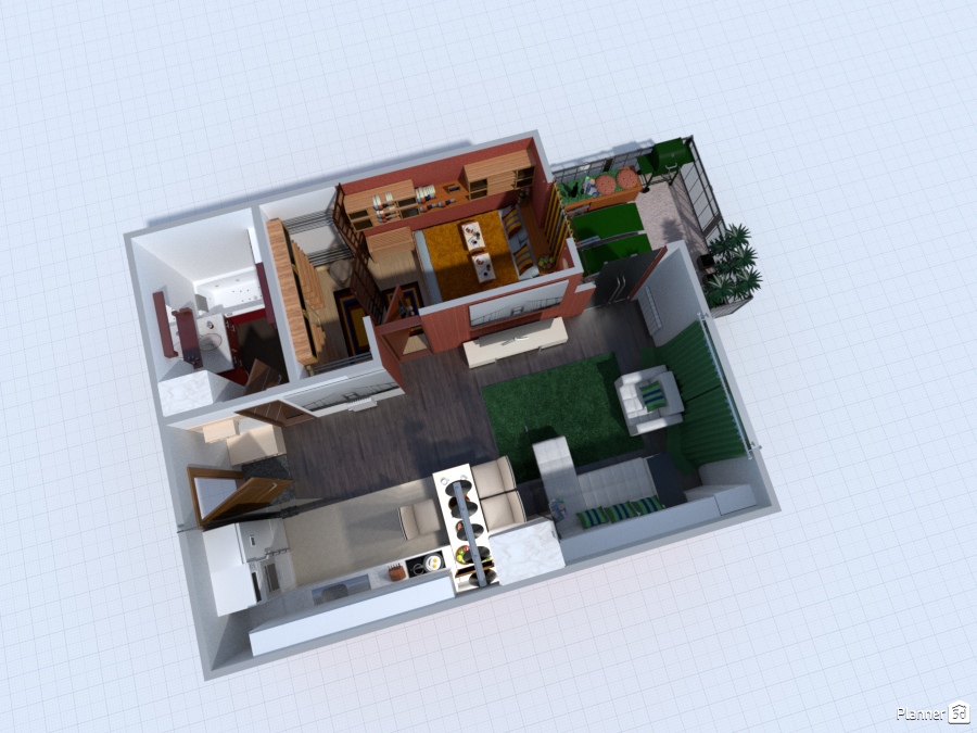 apartament design #1754401 by Alexandra