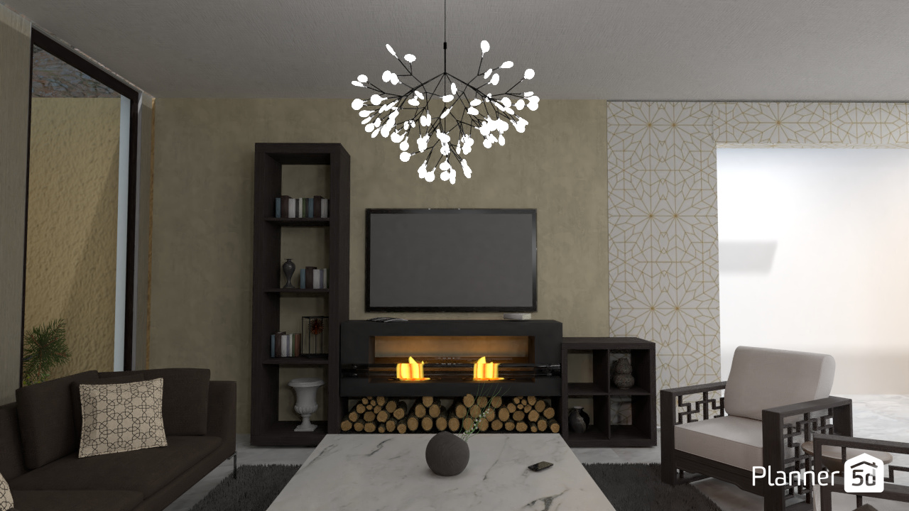 living room with modern arabic style #6497198 by Just Passion