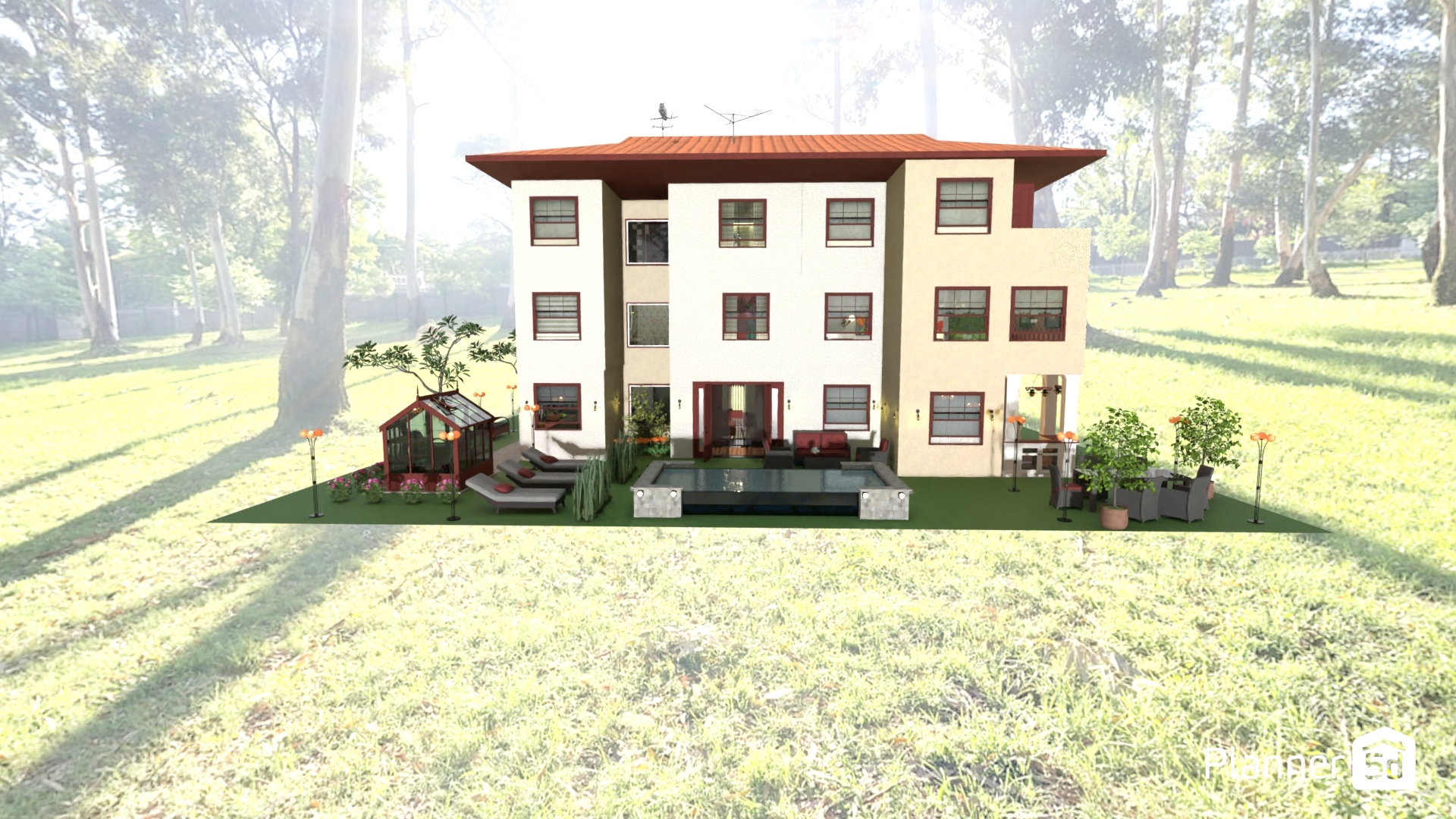 casa de tres plantas #27227380 by Yolanda Infante Garrido