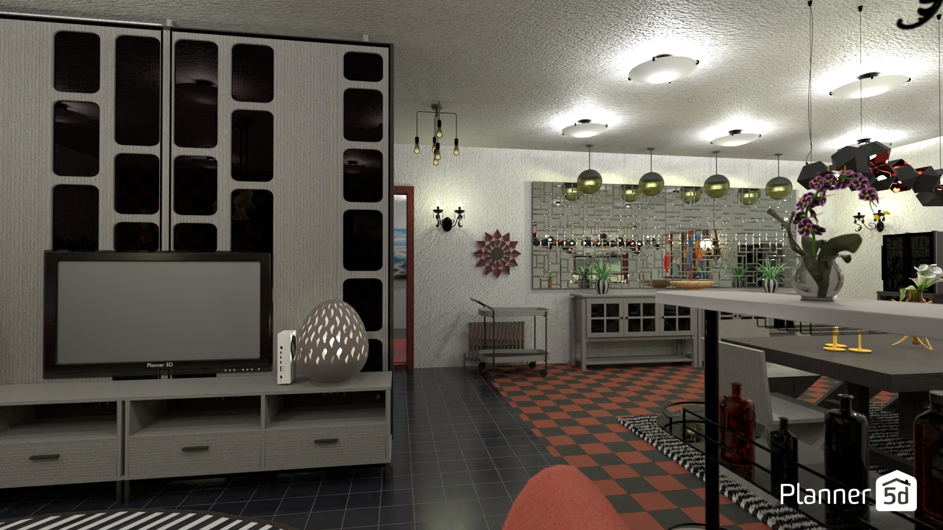 salón-comedor #27225216 by Yolanda Infante Garrido