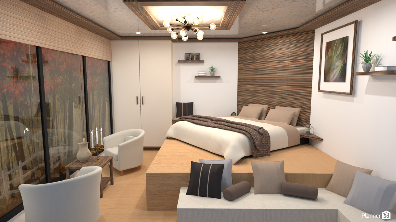 Habitación vista montaña | Batalla de diseño #5845045 by Hall Pat