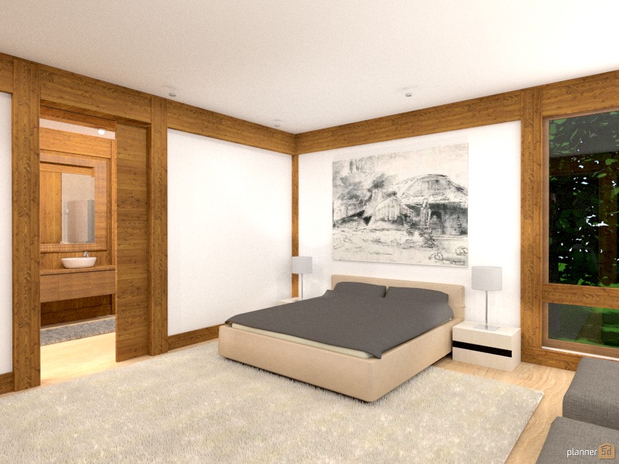 casa in legno #1039285 by Svetlana Baitchourina