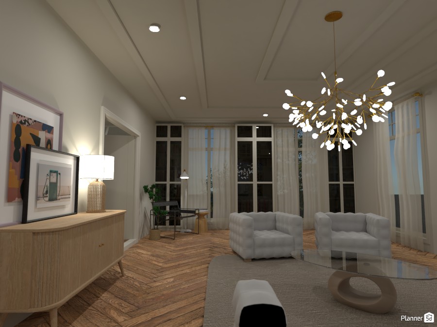 Parisian Modern Apartment #4667793 by Ana G