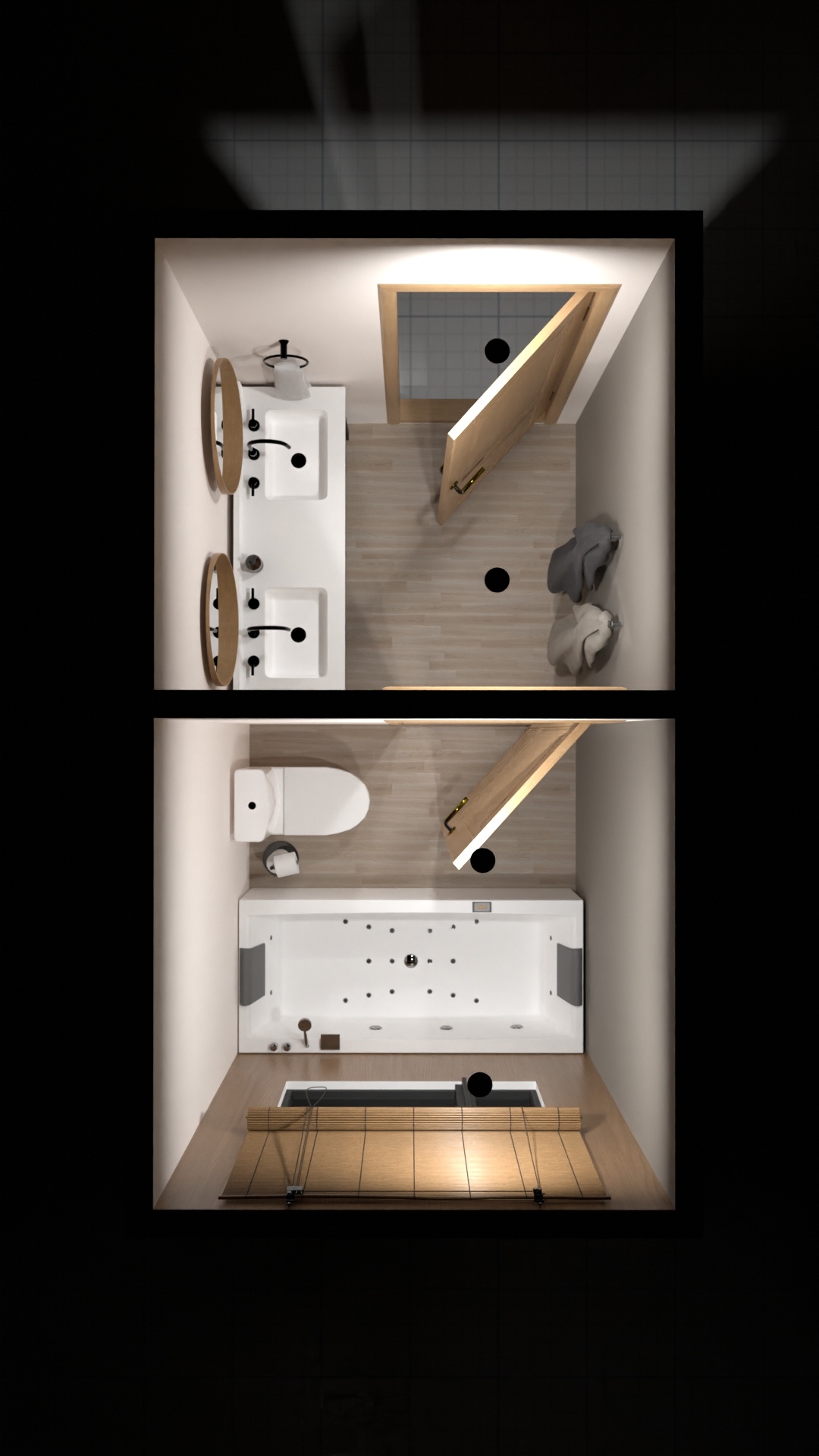 Scandinavian Bathroom copy #22885074 by Evelinaa