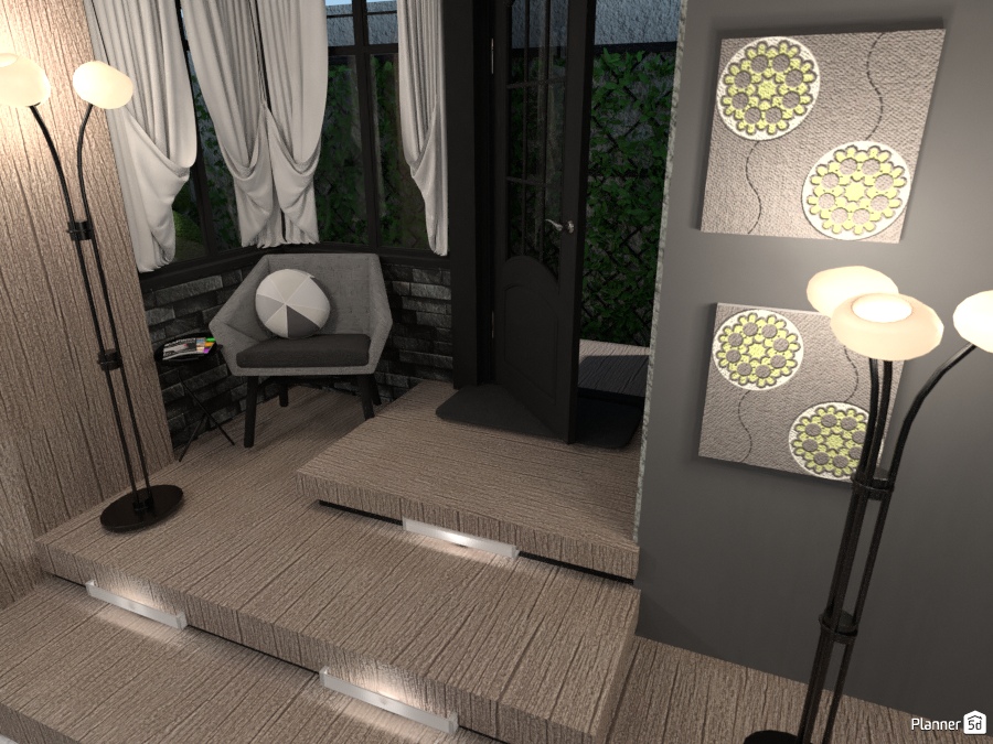 Entry to private courtyard #2030032 by Wilson