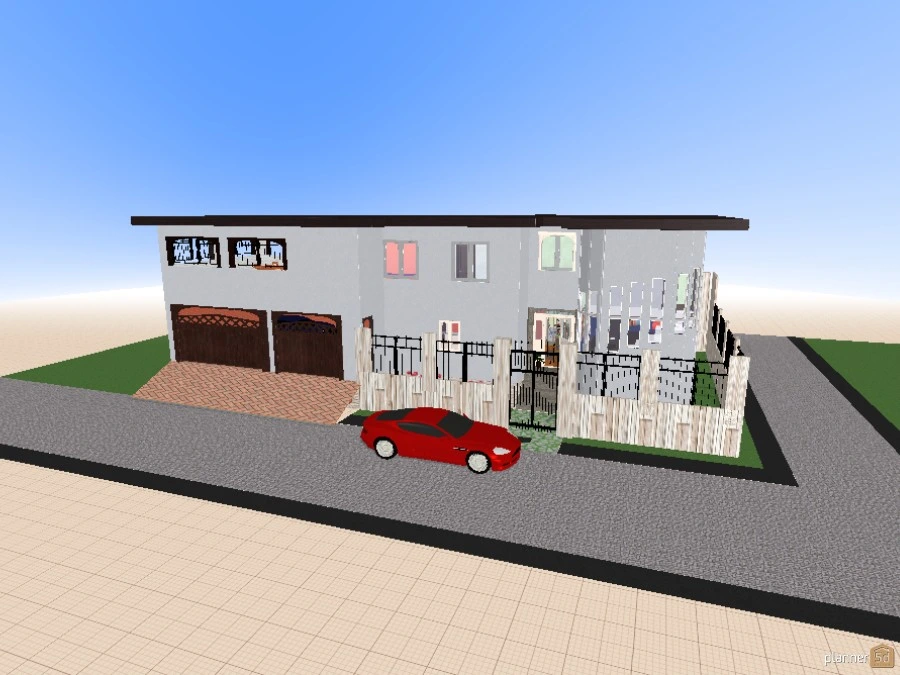 Simple 3 Level House #46431 by Vaniesa Aboy