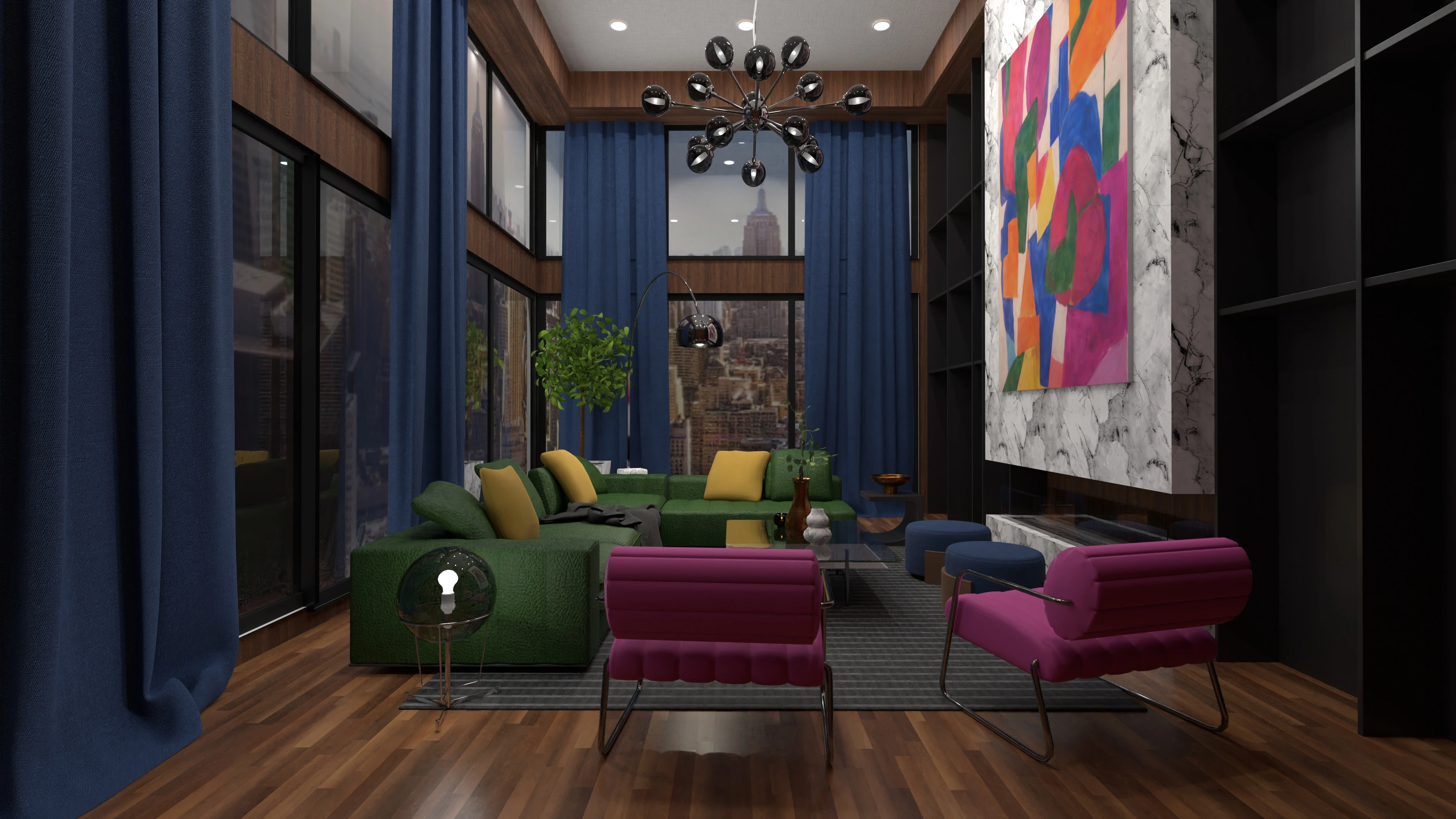 Colorful Penthouse #3141324 by Natalia de Arteaga