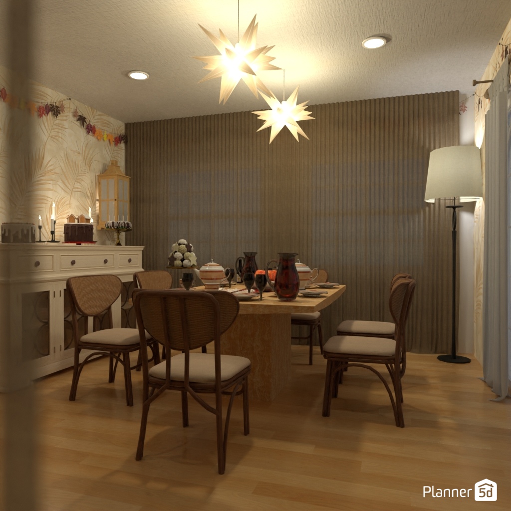 DB: Thanksgiving Day - room shell copy #23415207 by Editors Choice