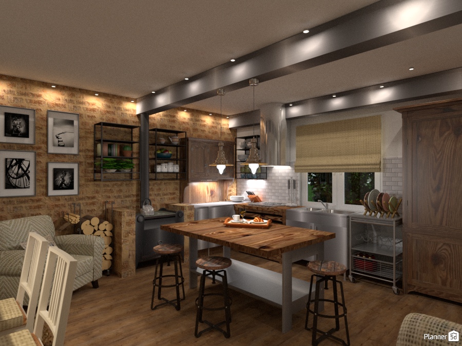 cucina di campagna #1583045 by Svetlana Baitchourina