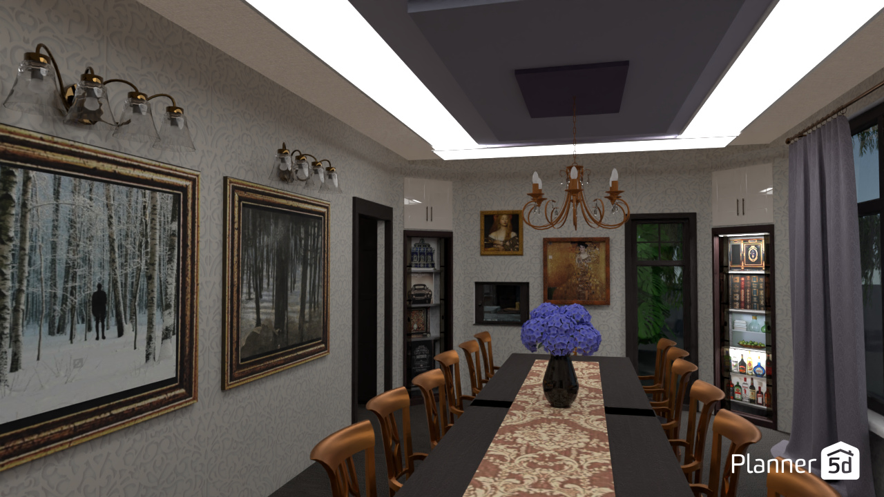 Dining room #12951499 by Aldona