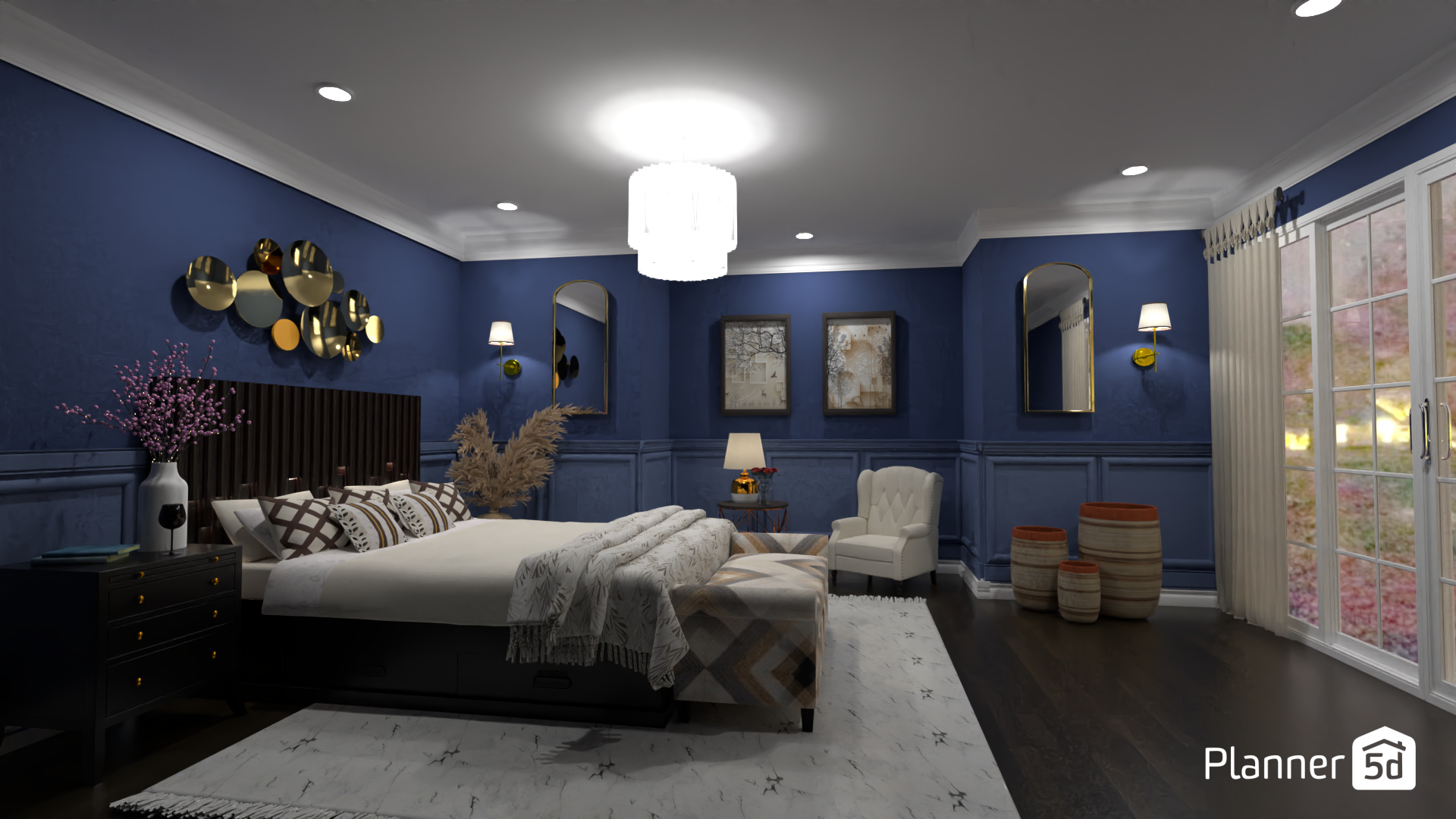 Alcoba azul #19120352 by MariaCris