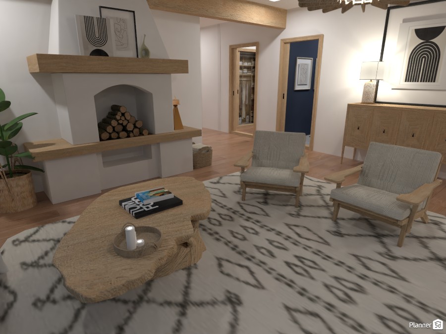 Modern Farmhouse - Formal Living Room #4480661 by Ana G