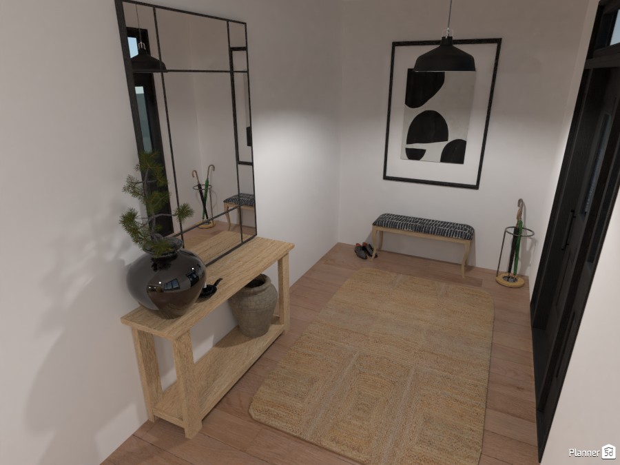 Modern Farmhouse - Entry Hall 2 #4480638 by Ana G