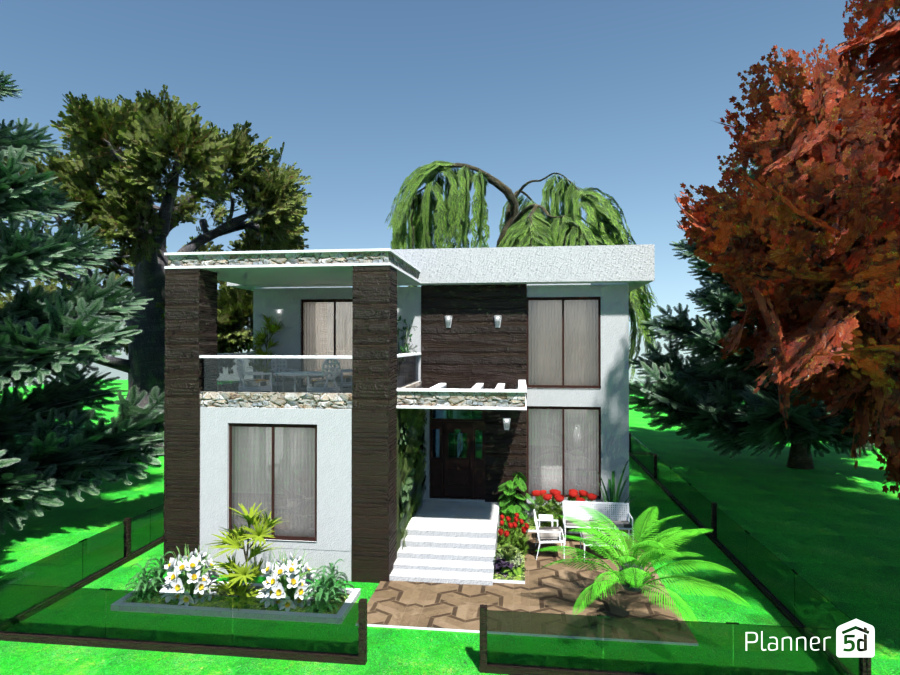 Casa dos plantas con terraza 12499227 by MariaCris image