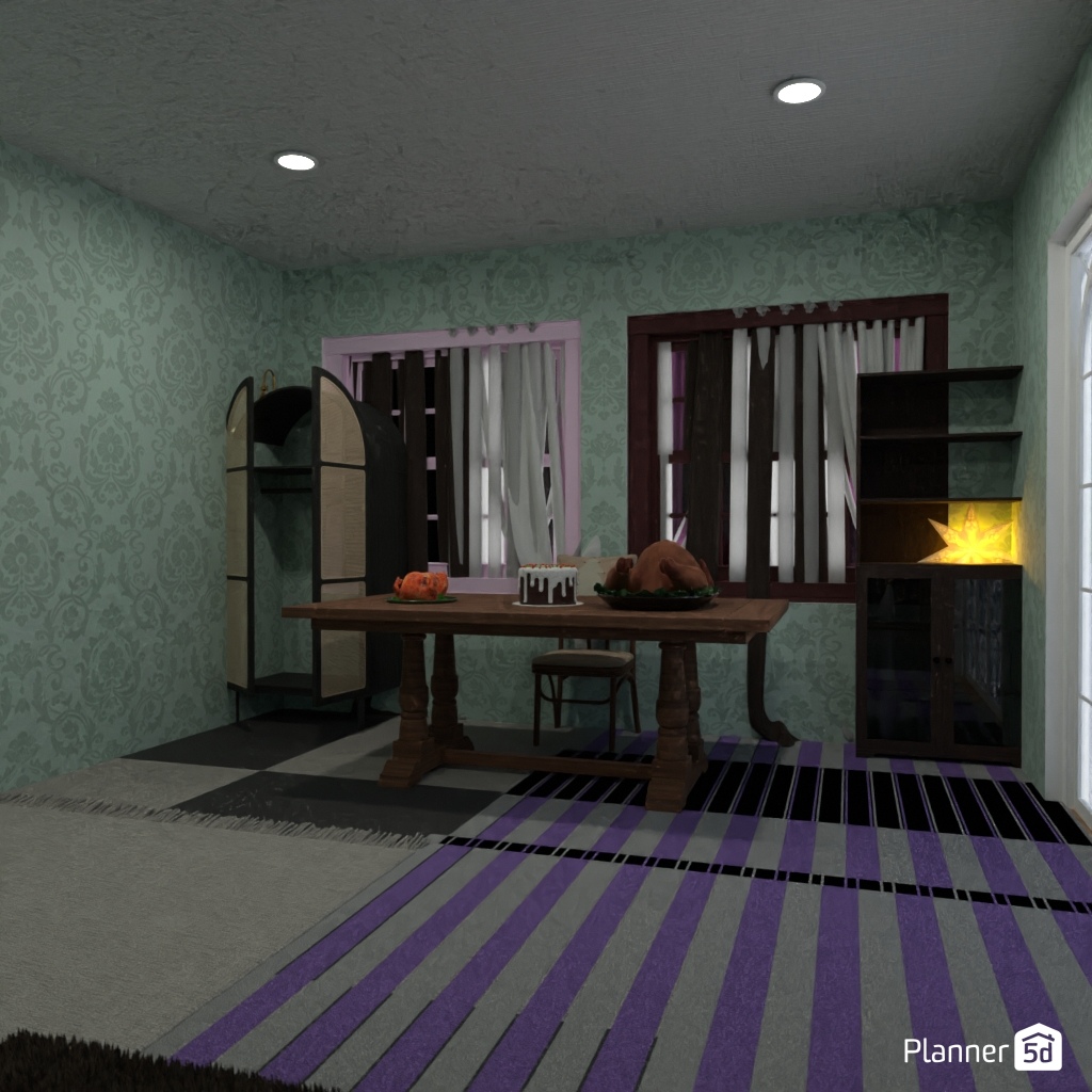 DB: Thanksgiving Day - room shell copy #23409395 by Editors Choice