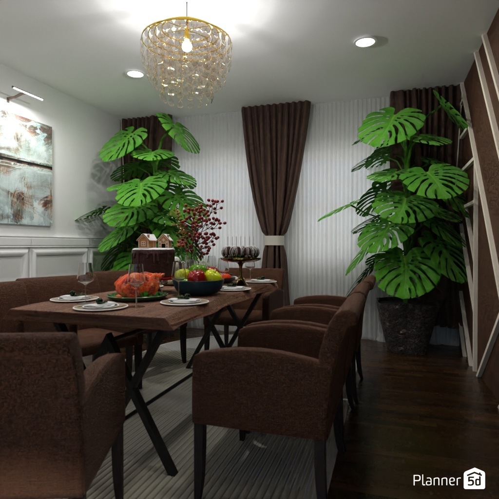 DB: Thanksgiving Day - room shell copy #23416759 by Editors Choice