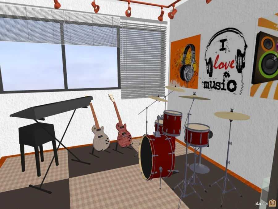 Villa for a musical family. No.149 #59425 by Siegfried Peter