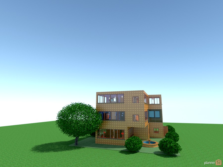 Triple Decker House #1163345 by lori gilluly