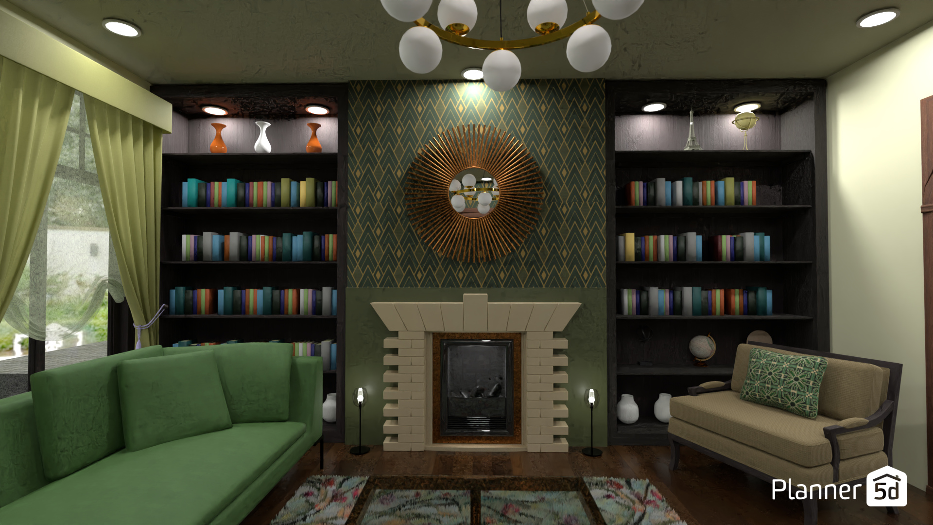 Art deco fireplace #20226303 by Rita