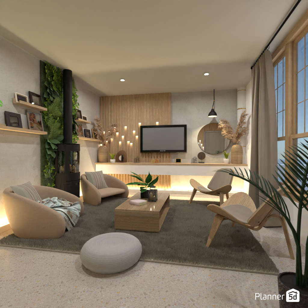 Living room without sofa #19368700 by Editors Choice