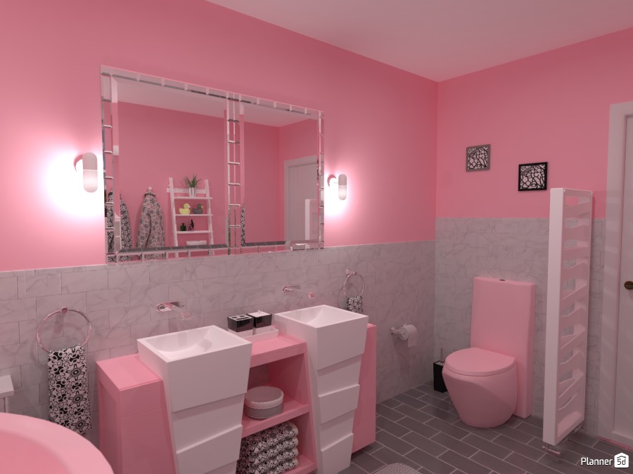 Contest: pastel bathroom IV #4057962 by Elena Z