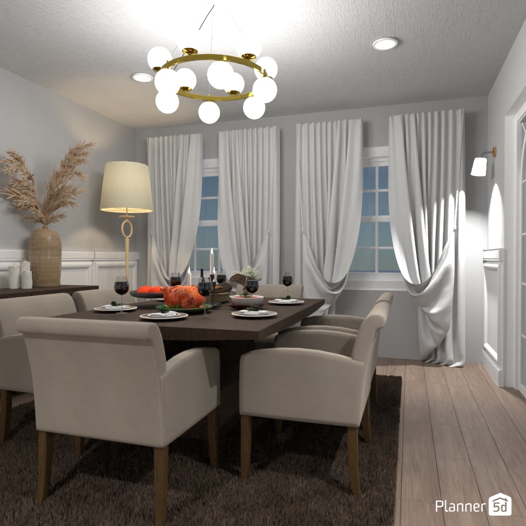 DB: Thanksgiving Day - room shell copy #23421175 by Editors Choice