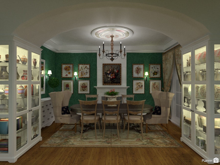 Sala da pranzo #1570869 by Svetlana Baitchourina