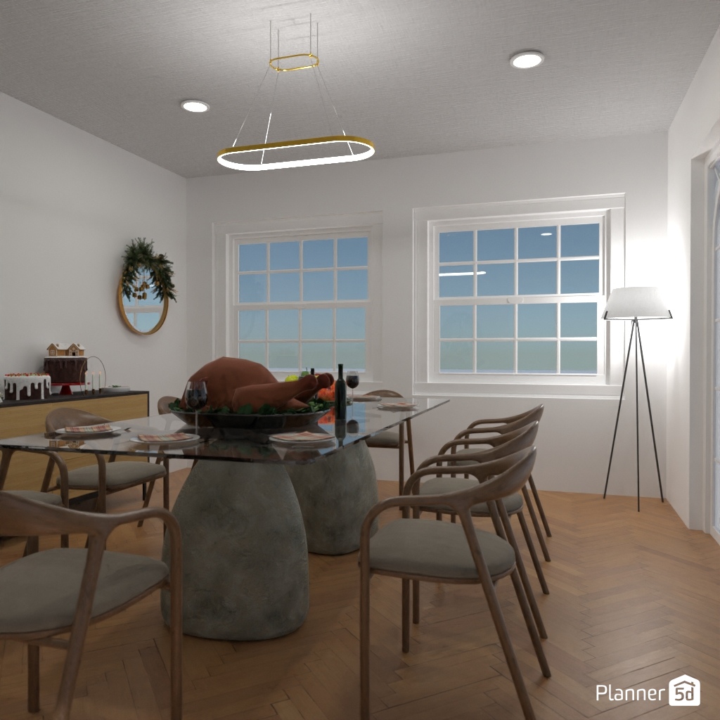 DB: Thanksgiving Day - room shell copy #23407479 by Editors Choice