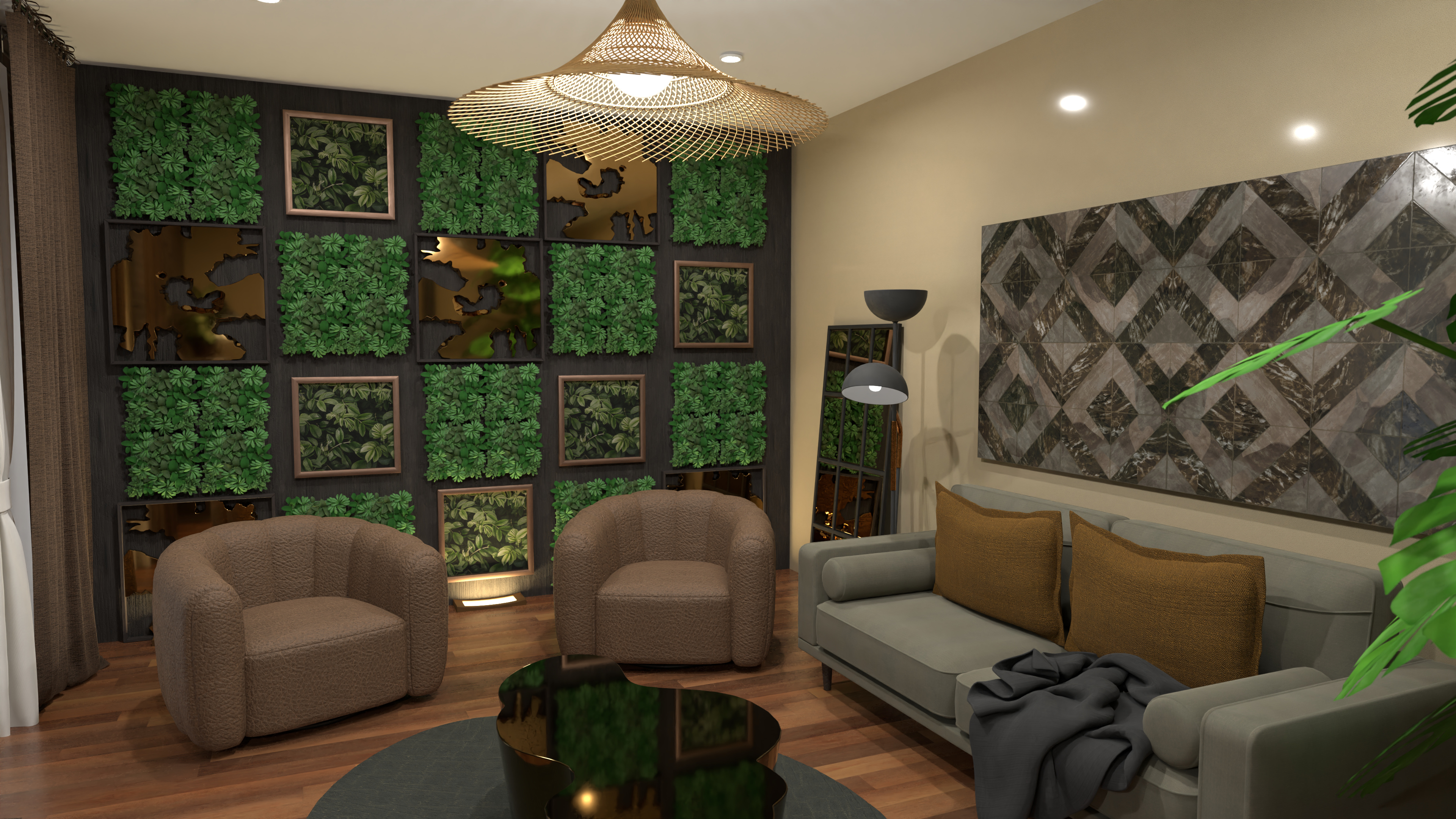 Plants Wall Room #11471576 by Lisa Williams