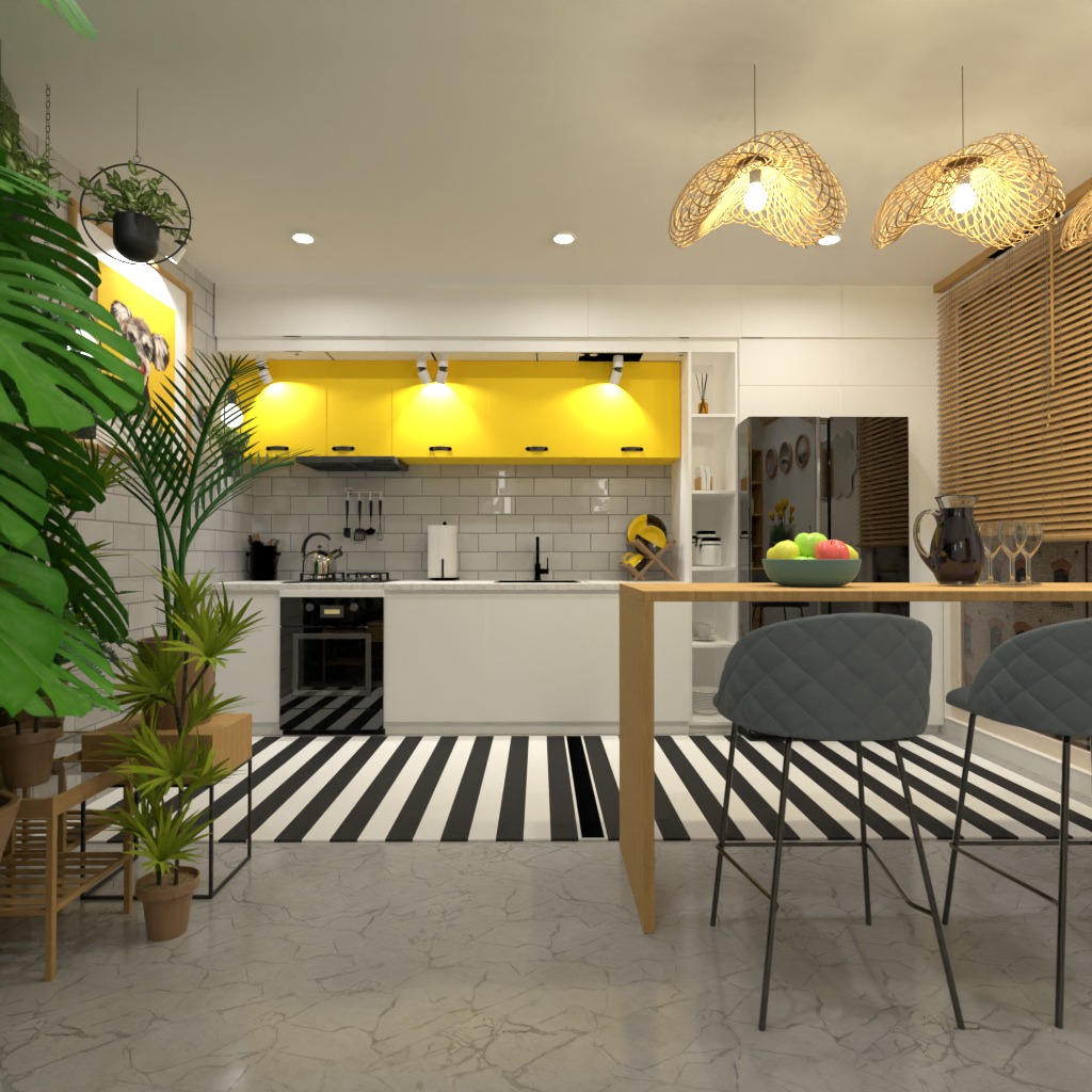 Sunny Kitchen #12508235 by Editors Choice