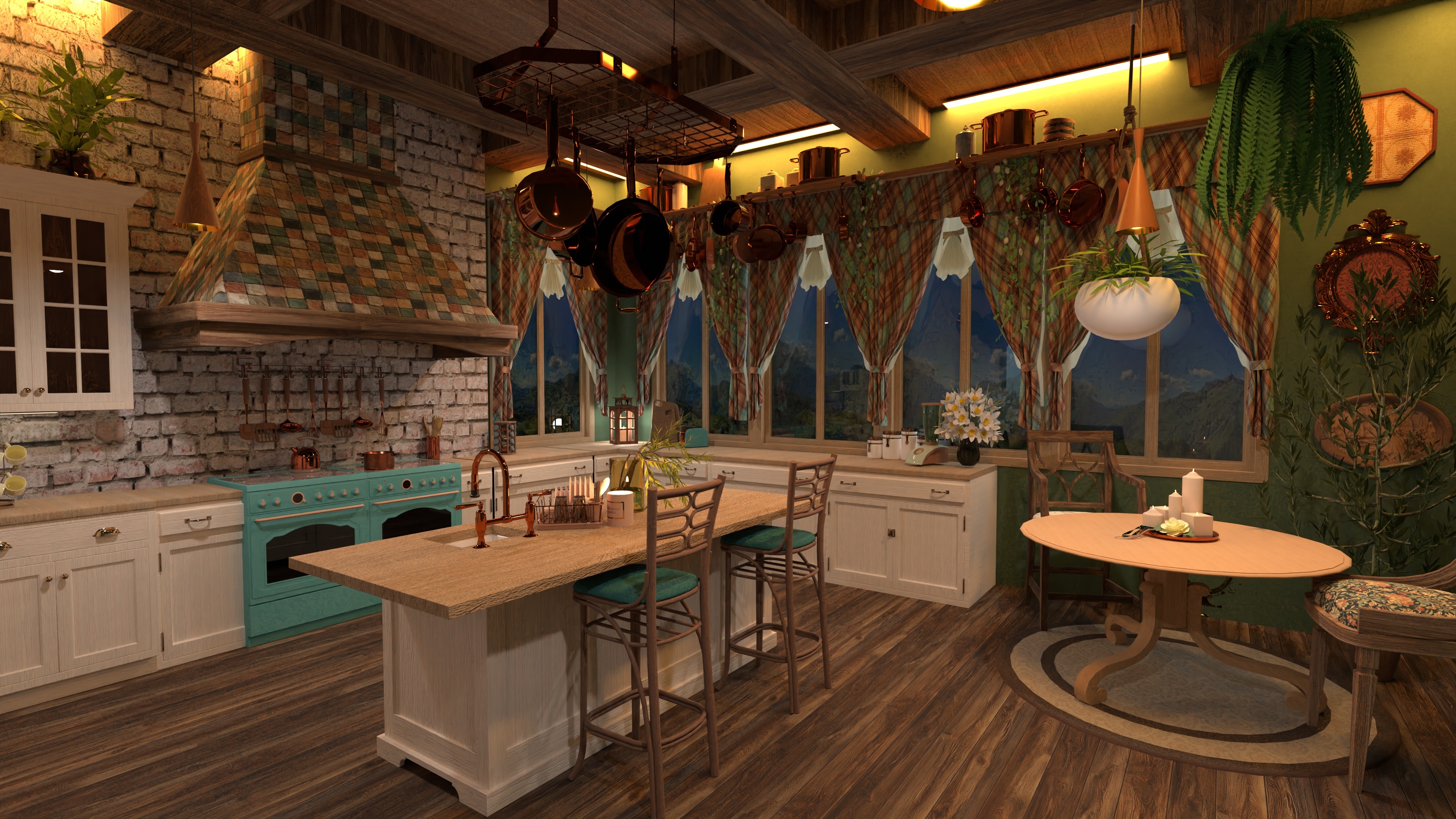 farm kitchen #32733884 by Kearington