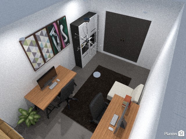 Home office - Projeto Online Gratis | 3D Plantas de Planner 5D