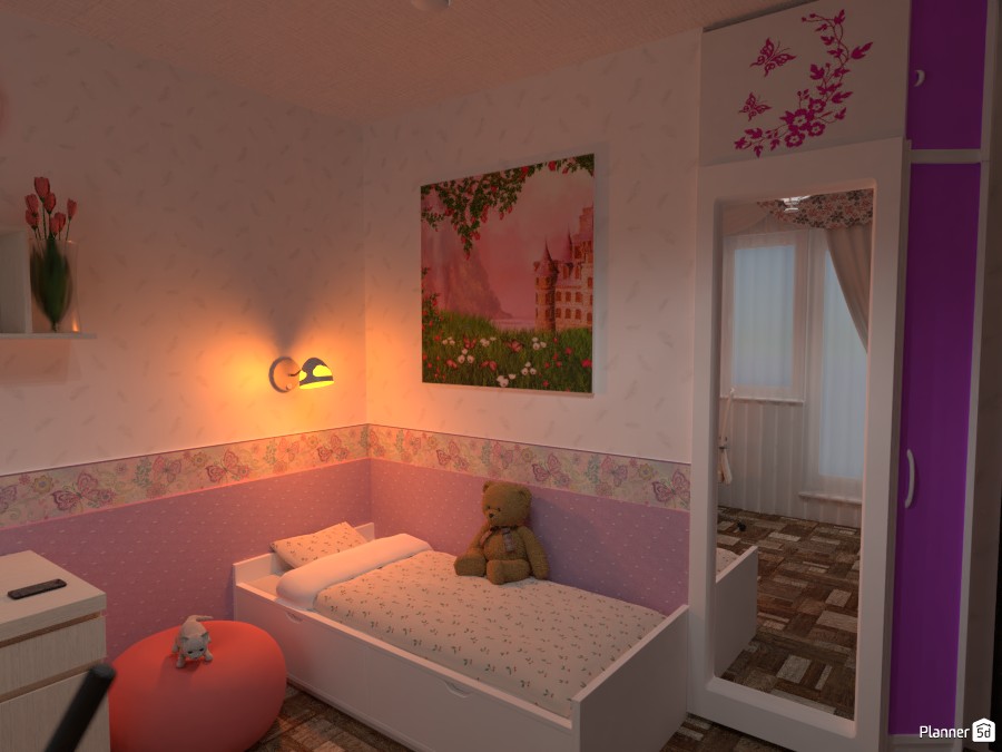 Daughter's room #3466274 by Roman Rabinovich