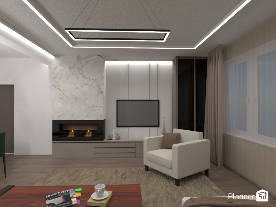 Living room #7010590 by Арутюнян Анна Багратовна