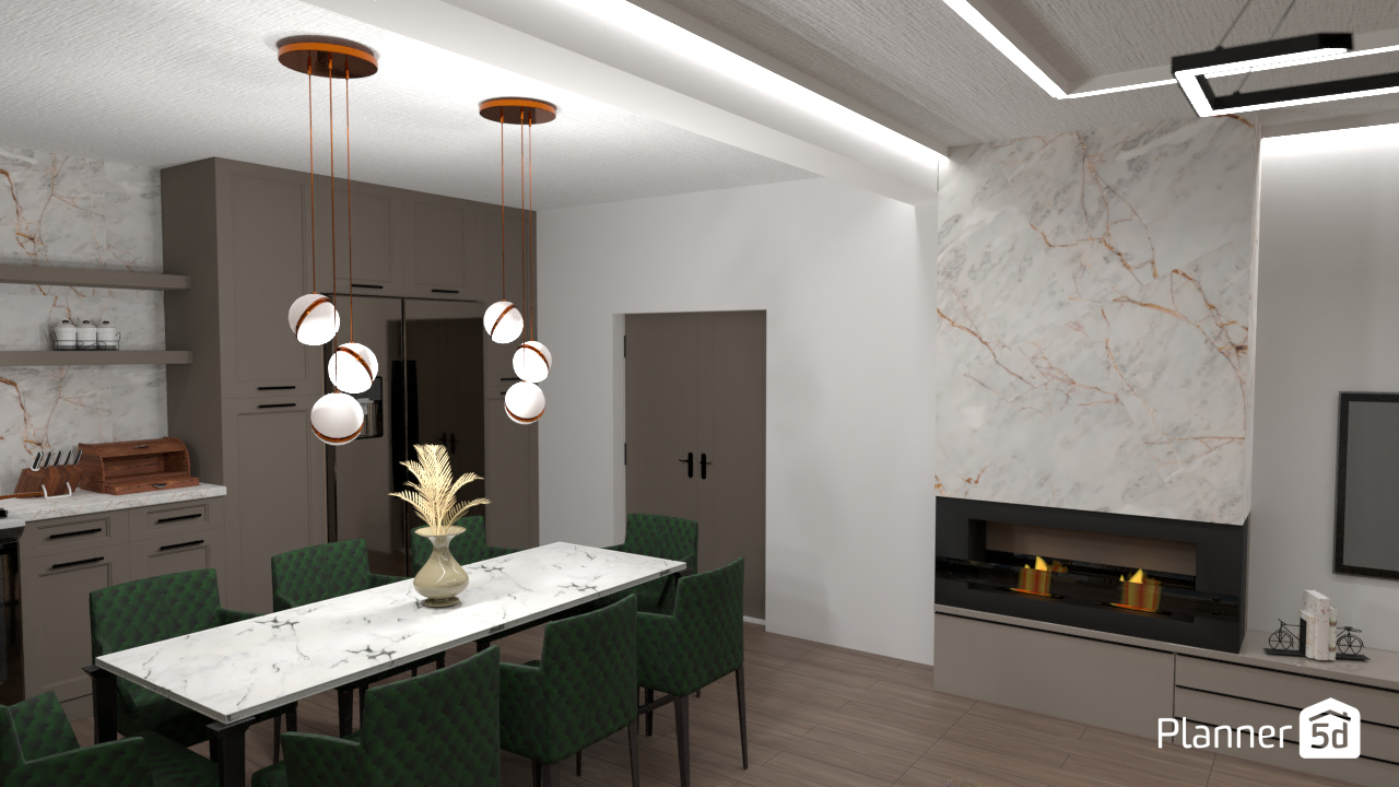Kitchen+living room #7010770 by Арутюнян Анна Багратовна