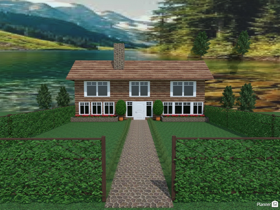 log lake house #2208132 by Joy Suiter