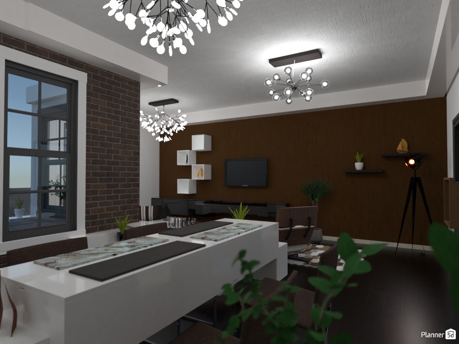 Dining and living room DIY style #3771440 by Gabes