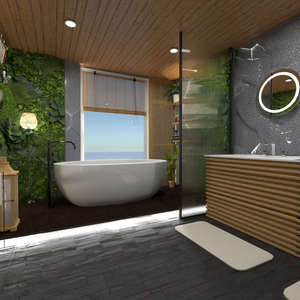 Biophilic Bathroom #13027063 by Editors Choice