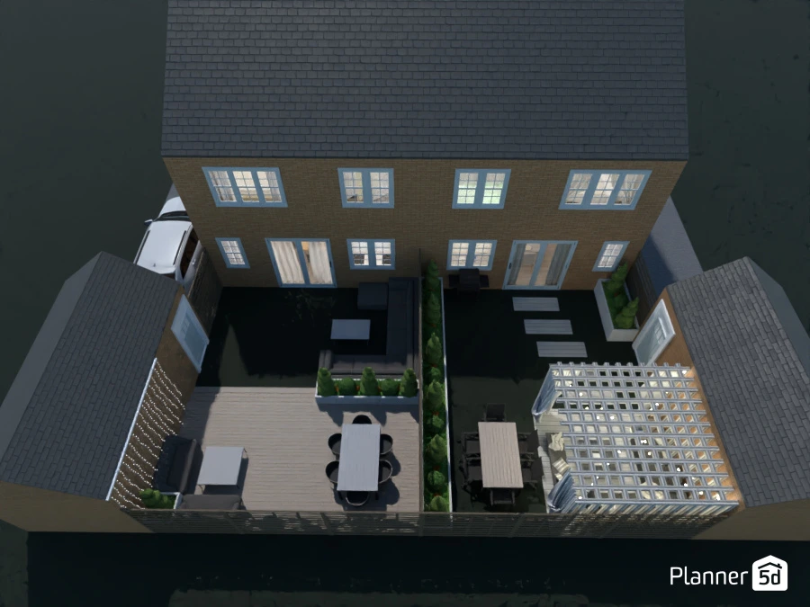 Semi detached houses #104297 by Mia